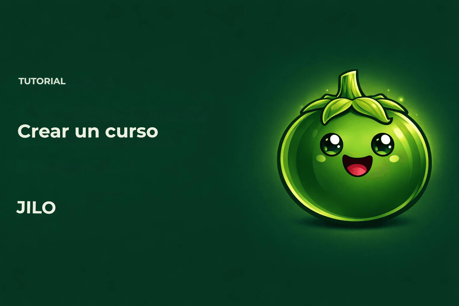 Crear un curso
