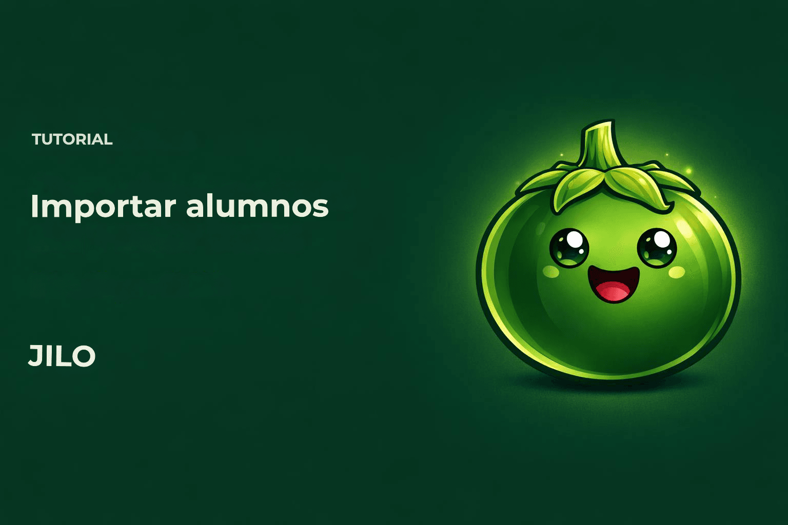 Importar alumnos